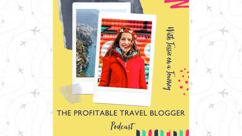 profitable travel blogger podcast graphic n4CoNP