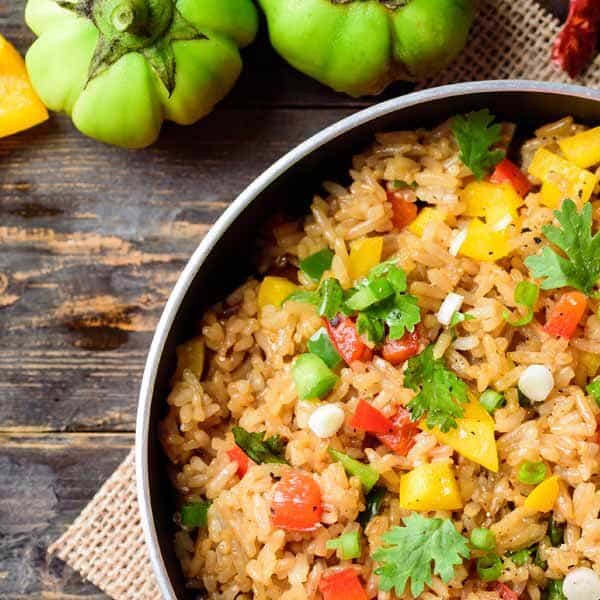 Thai Pineapple Fried Rice Recipe (Thailand Cuisine)