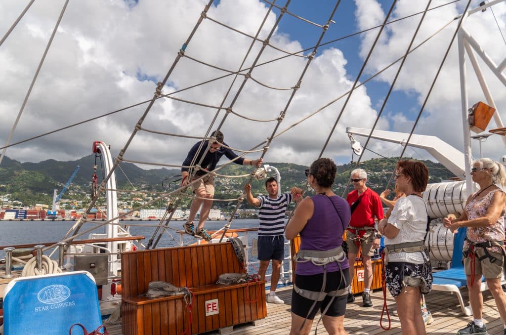A Typical Day on a Star Clippers Caribbean Cruise